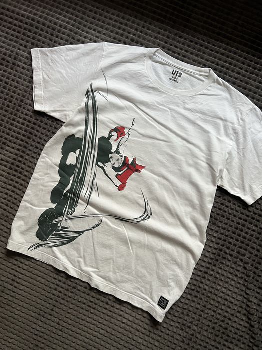 UNIQLO (XL) Capcom Street Fighter чоловіча футболка біла
