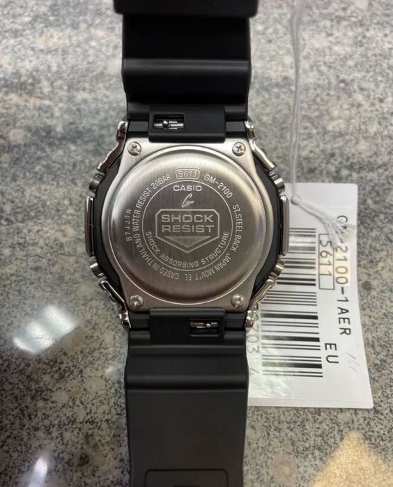 Часы Casio G-Shock GM-2100-1A Оригинал
