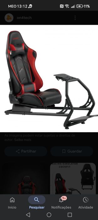 Cockpit simulador racing