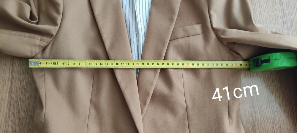 Blazer Massimo Dutti - Camel