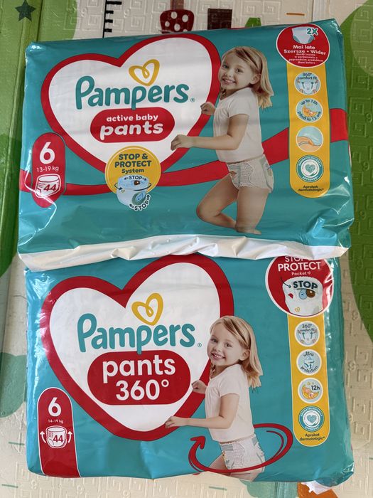 Pampers труси 6