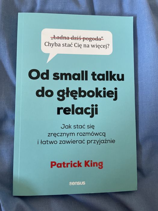 Książka Od small talku do głębokiej relacji