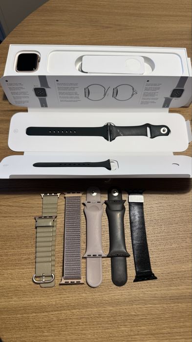 Apple Watch SE 40mm oryginalny zestaw + paski