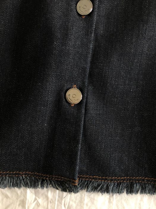 Saia de ganga azul escuro | 42 | Massimo Dutti