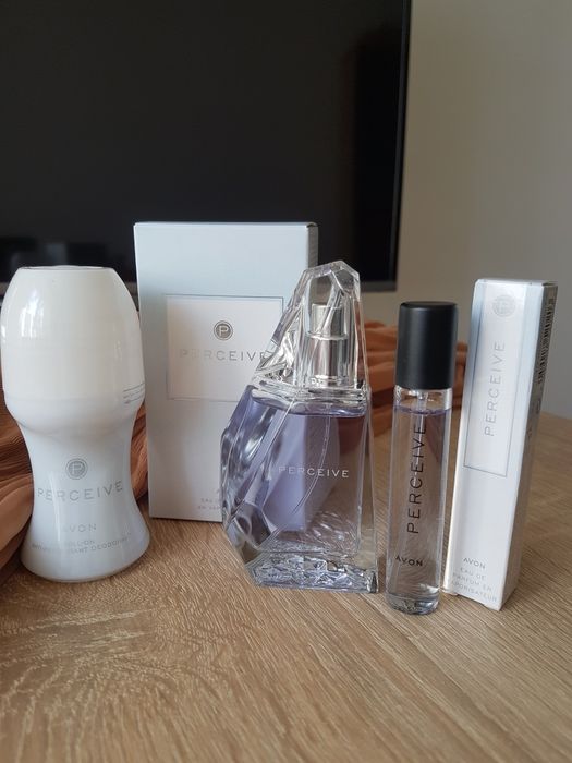 Zestaw Perceive dla Niej Avon 3 kosmetyków nowy