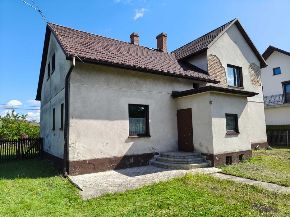 Dom z dużą działką 2104 m² i zabudowaniami – Skrbeńsko, ul. Piotrowicka