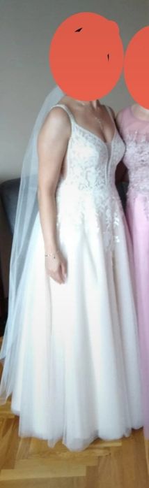 Romantyczna suknia ślubna