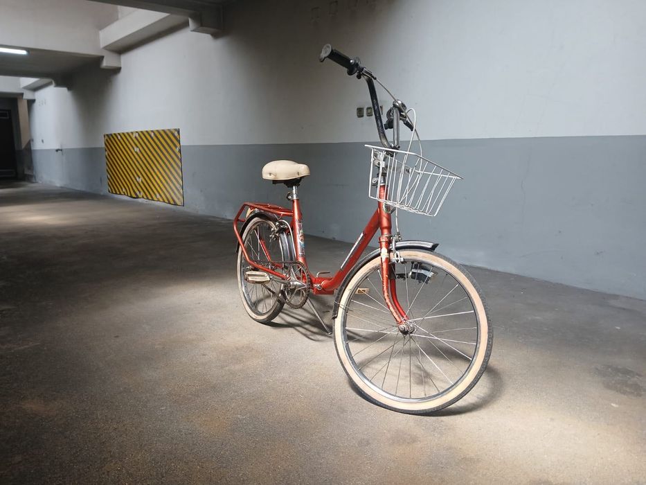 Bicicleta com estilo vintage