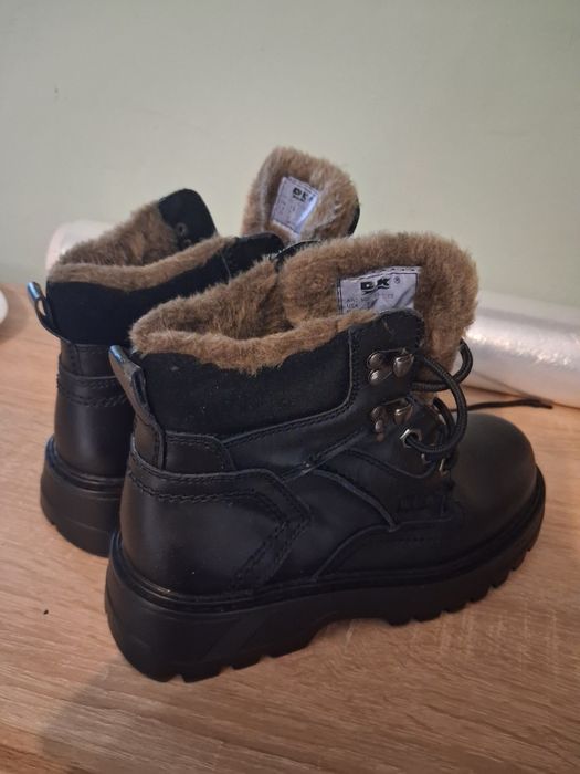 Buty zimowe skórzane Nowe.40