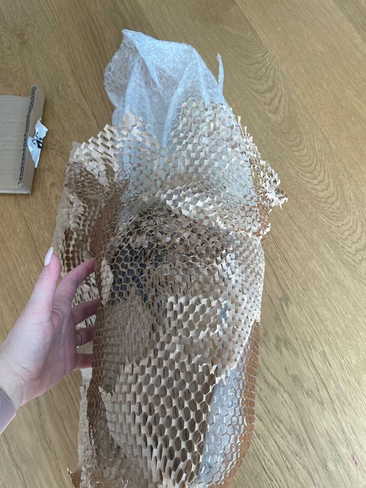 Wazon czarno złoty Home and you wysokość 40 cm