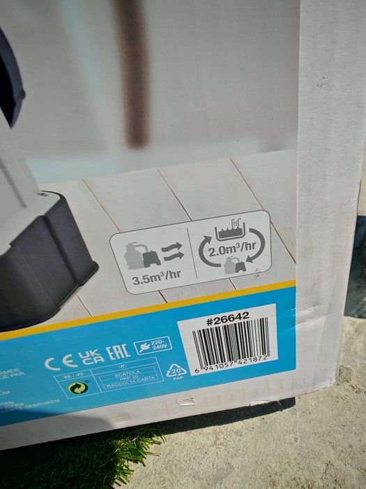 Piscina Intex aspirador/filtro/skimmer/lonas