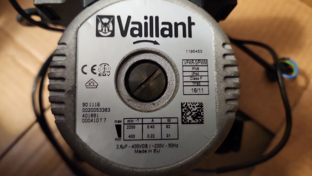 Pompa obiegowa Vaillant VPAR‑5/PWM używana