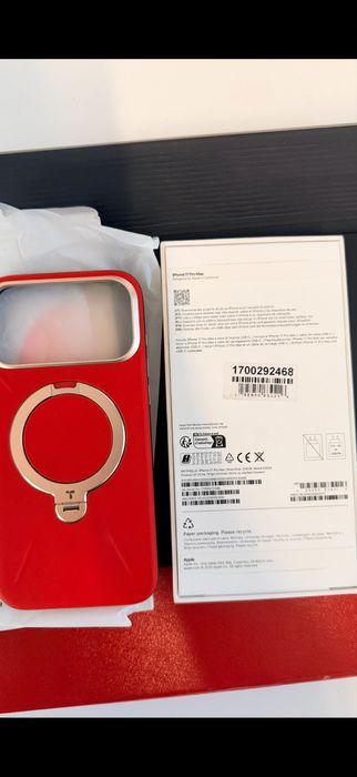 Iphone 17 pro max Azul 256gb Novo .