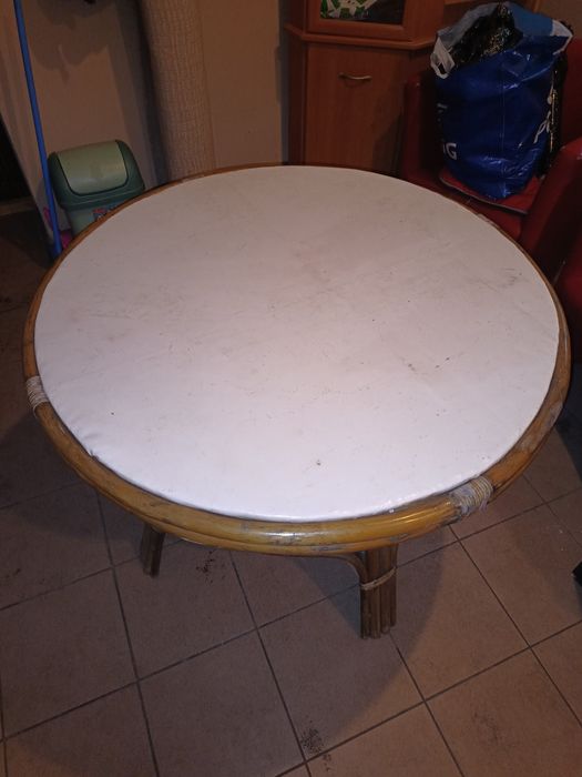 Stół ogrodowy Rattanowy