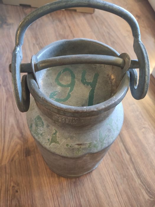 Kanka bańka na mleko aluminiowa duża 10l