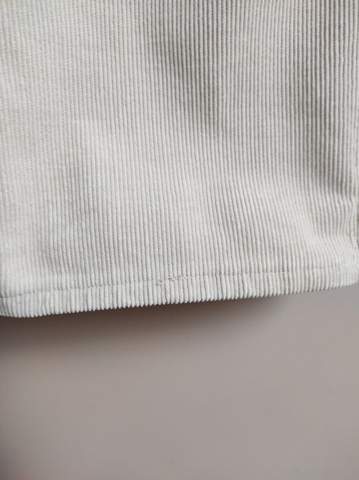 Sztruksy męskie Lee W38 L32 XL kremowe ecru