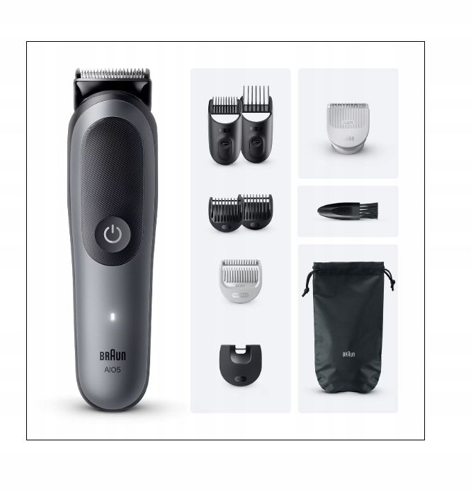 golarka trymer braun all-in-one series 5 9w1 aio5545 kompletna jak nowa