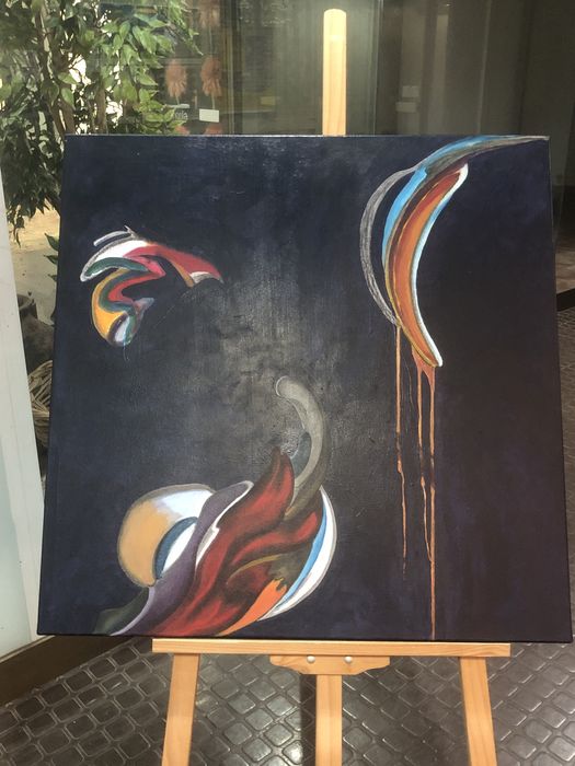 Oleo sobre tela assinado