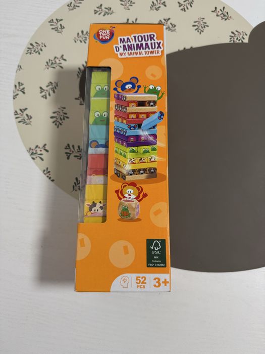 Дитяча гра Дженга з тваринами