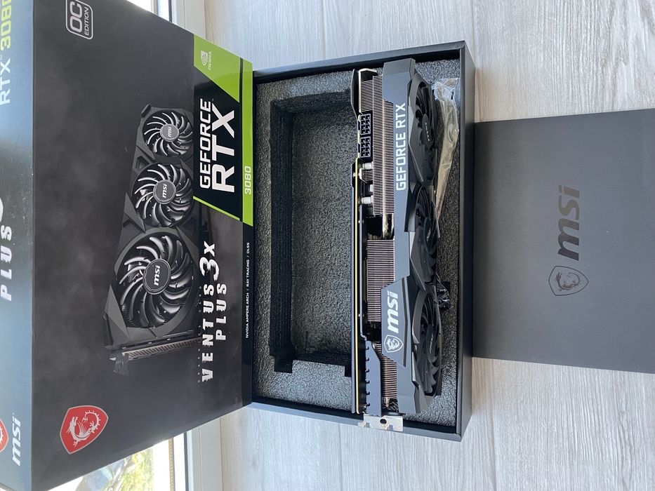 Відеокарта MSI GeForce RTX 3080 VENTUS 3X PLUS 10G OC LHR