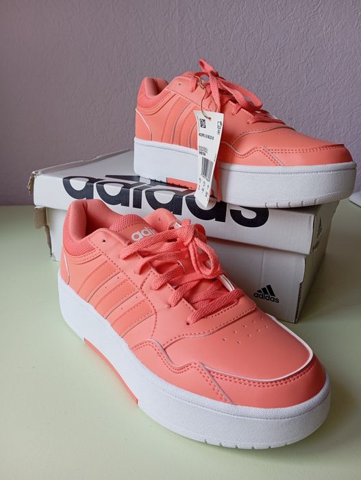 кроссы adidas Hoops 3.0 Bold Cloud White (Women's), us 8