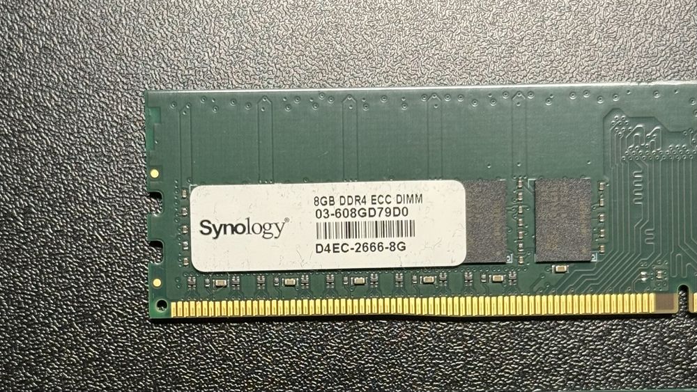 Pamięć RAM 2x Synology D4EC-2666-8G – 8 GB DDR4 ECC DIMM 2666 MHz