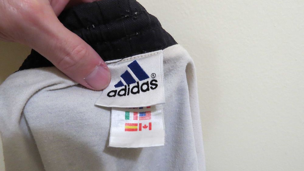 Calções Adidas Pretos com bolsos (XXL) - Originais