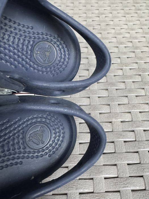 Crocs кроксы сандали C7 24 размер детские синие