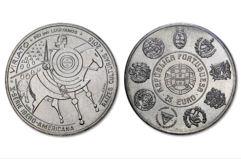 Moeda 7.5€ Raizes culturais viriato