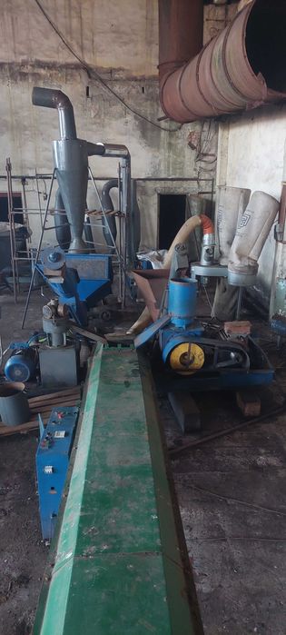 Лінія з виробництва гранул з двома грануляторами 500кг/год