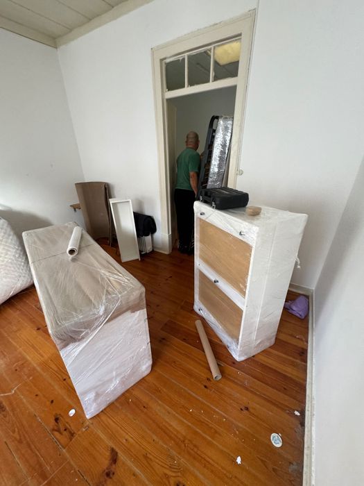 MUDANÇA embalamento e desmontagem