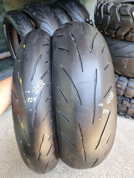 Мотошини Bridgestone Battlax Hypersport S23f 180/55 R17 120/70 R17 Комплект 2024 Рік