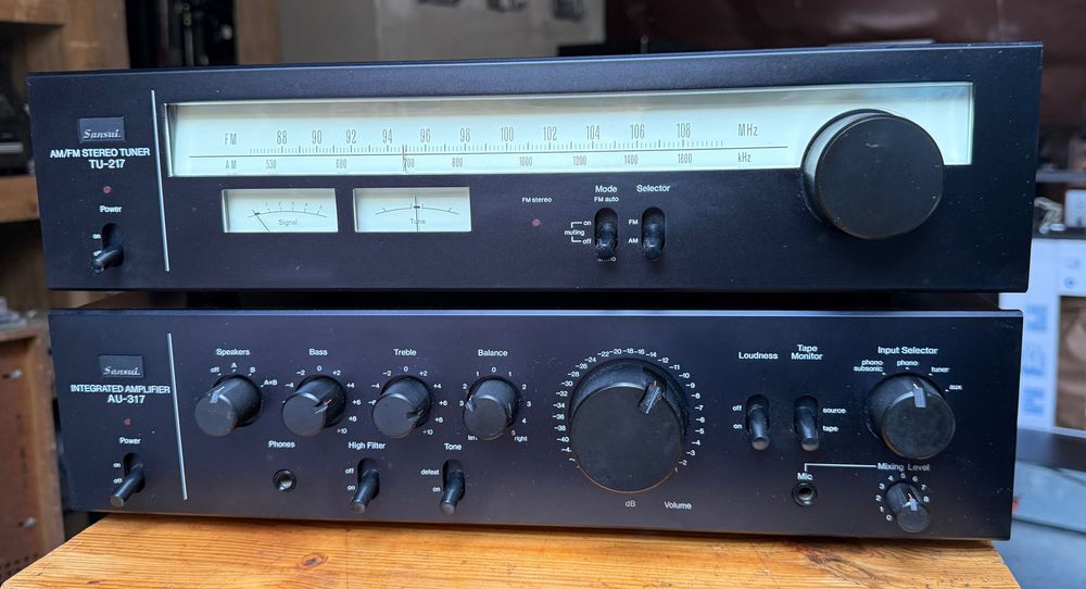 Sansui TU-317 i Sansui AU217