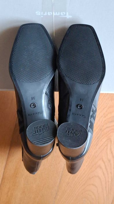 Botas Tamaris pretas tam. 38 novas