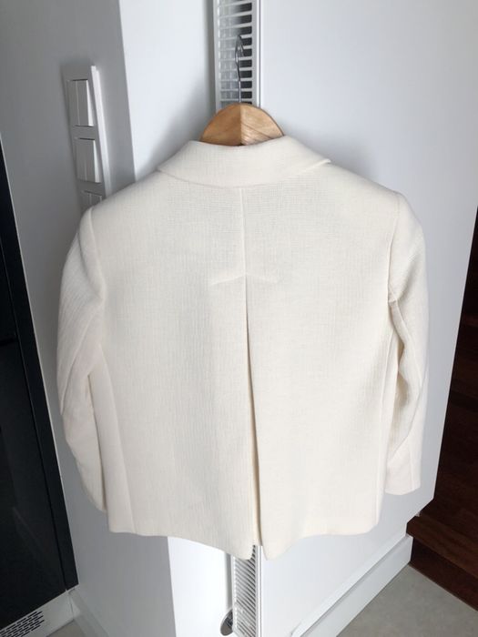 Marynarka kurtka XS biała ecru