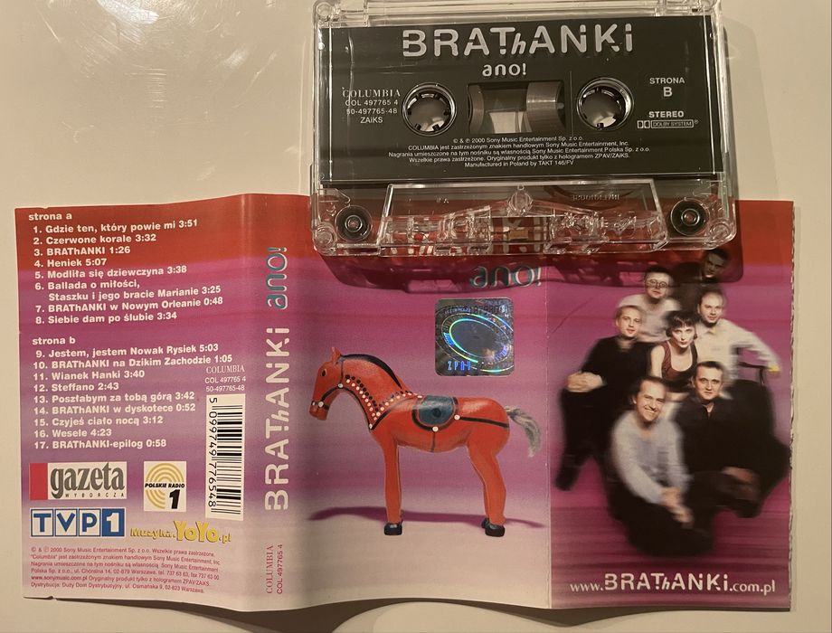 Brathanki - Ano! - kaseta