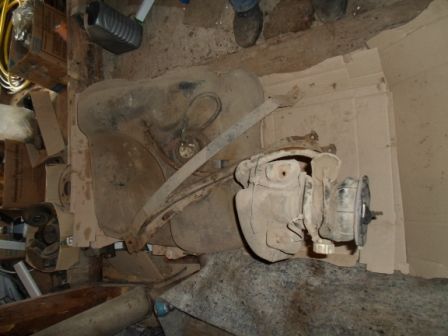 Топливный бак на Volkswagen Golf II