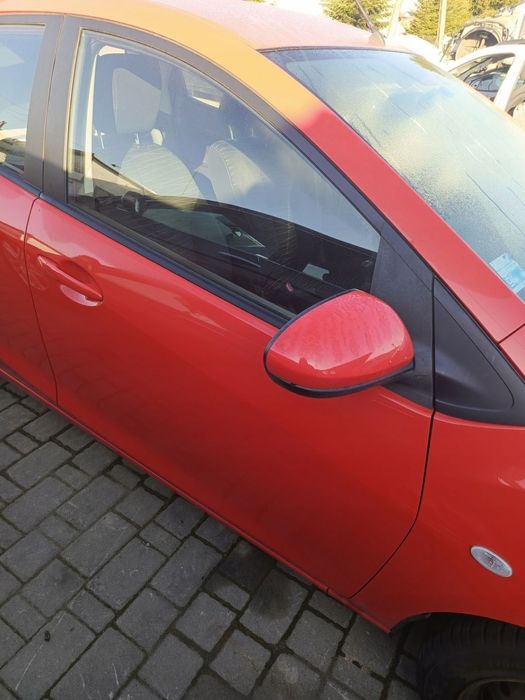 MAZDA 2 II DRZWI PRAWE PRZÓD PRZEDNIE GOŁE