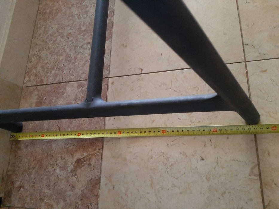 Charriot Ikea Preto em resina