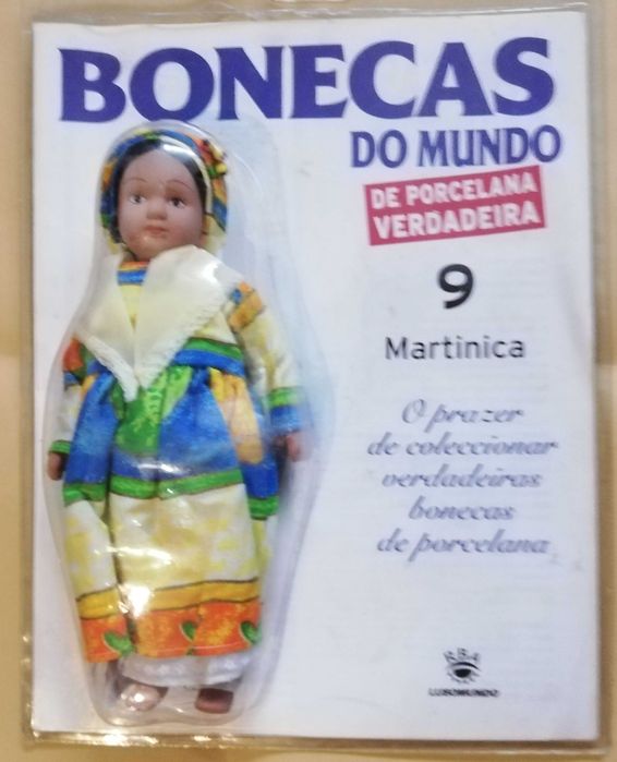Bonecas do Mundo em porcelana