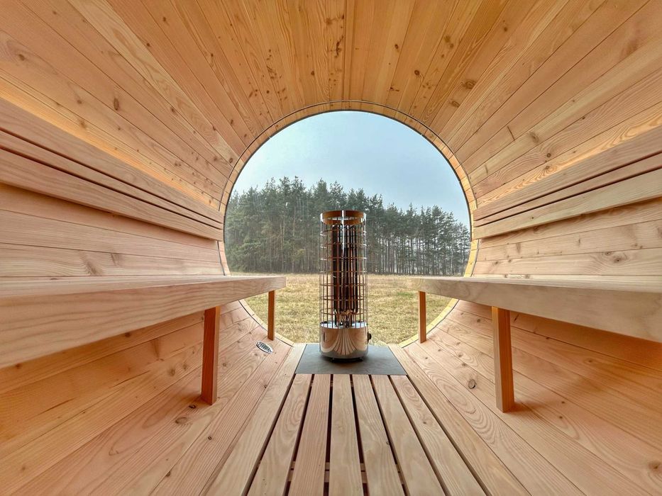Sauna zewnętrzna beczka L 3 m | Bezpośrednio od producenta | Lubuskie