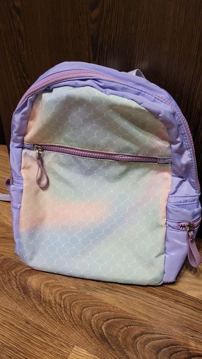 Plecak dla dziewczynki syrenka pastelowy Ccc Nelli blu