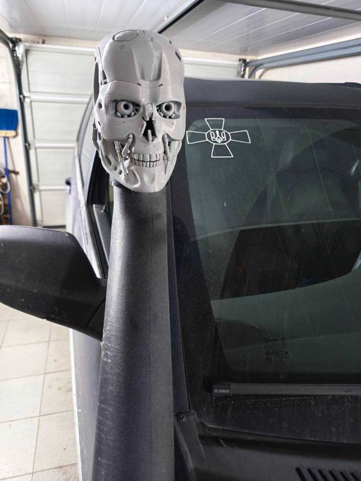 Насадка на шнорокель автомобиля