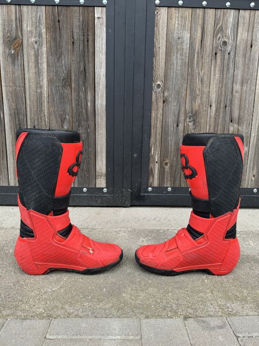 Buty cross enduro FOX COMP FLUO RED czerwony fluo adventure