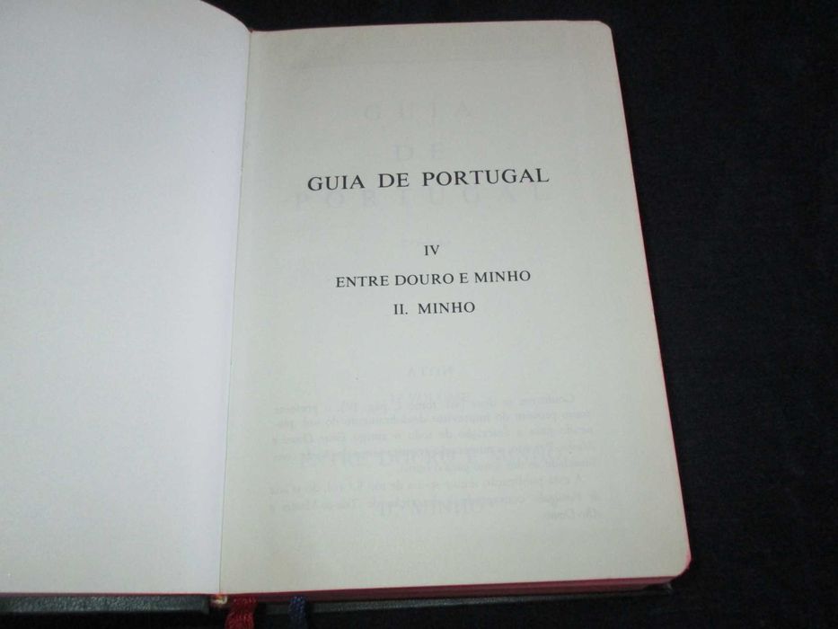 Livros Guia de Portugal Entre Douro e Minho I Douro Litoral e II Minho