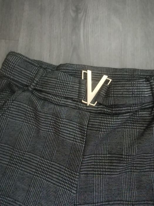 Spodnie z wysokim stanem L XL