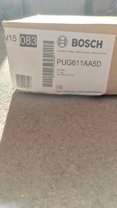 Placa fogăo bosh com garantia