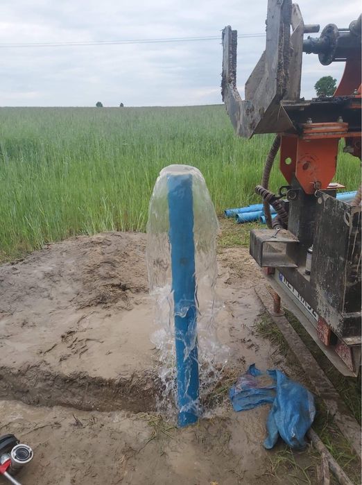 Wiercenie studni głębinowych, montaz pomp, nawadnianie sadów