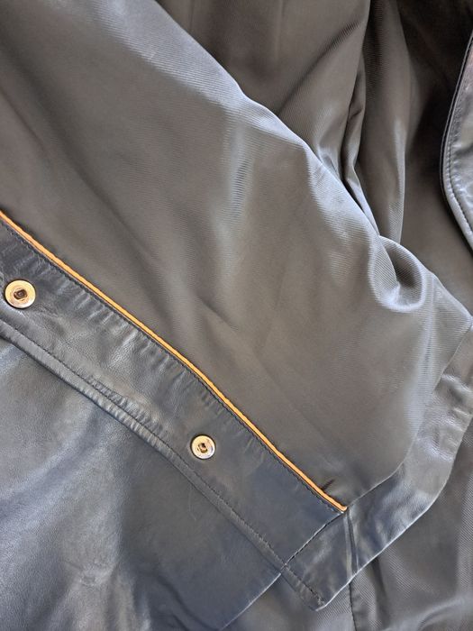 Casaco cortefiel S de pele preto