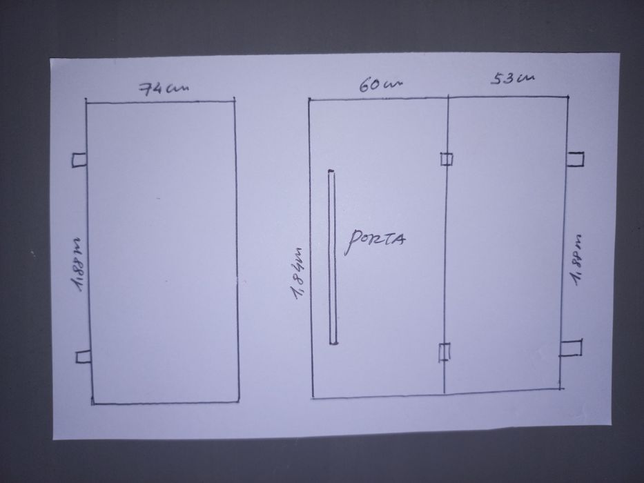 Vidro de cabine de duche